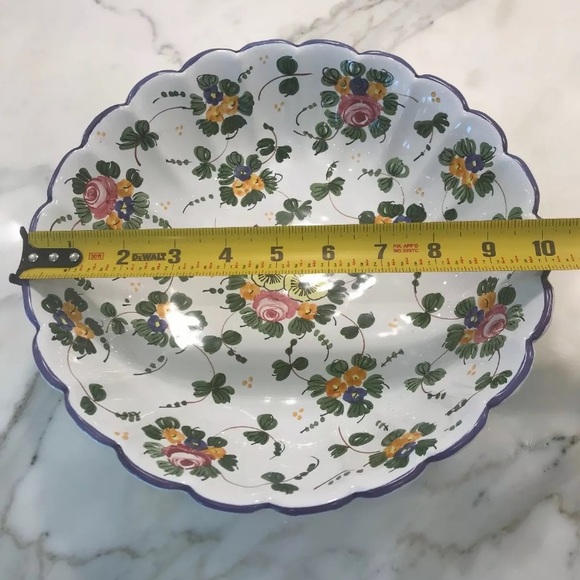 COTTURA HANDMADE FLORAL PATTERN BOWL SMALL - Picture 13 of 15